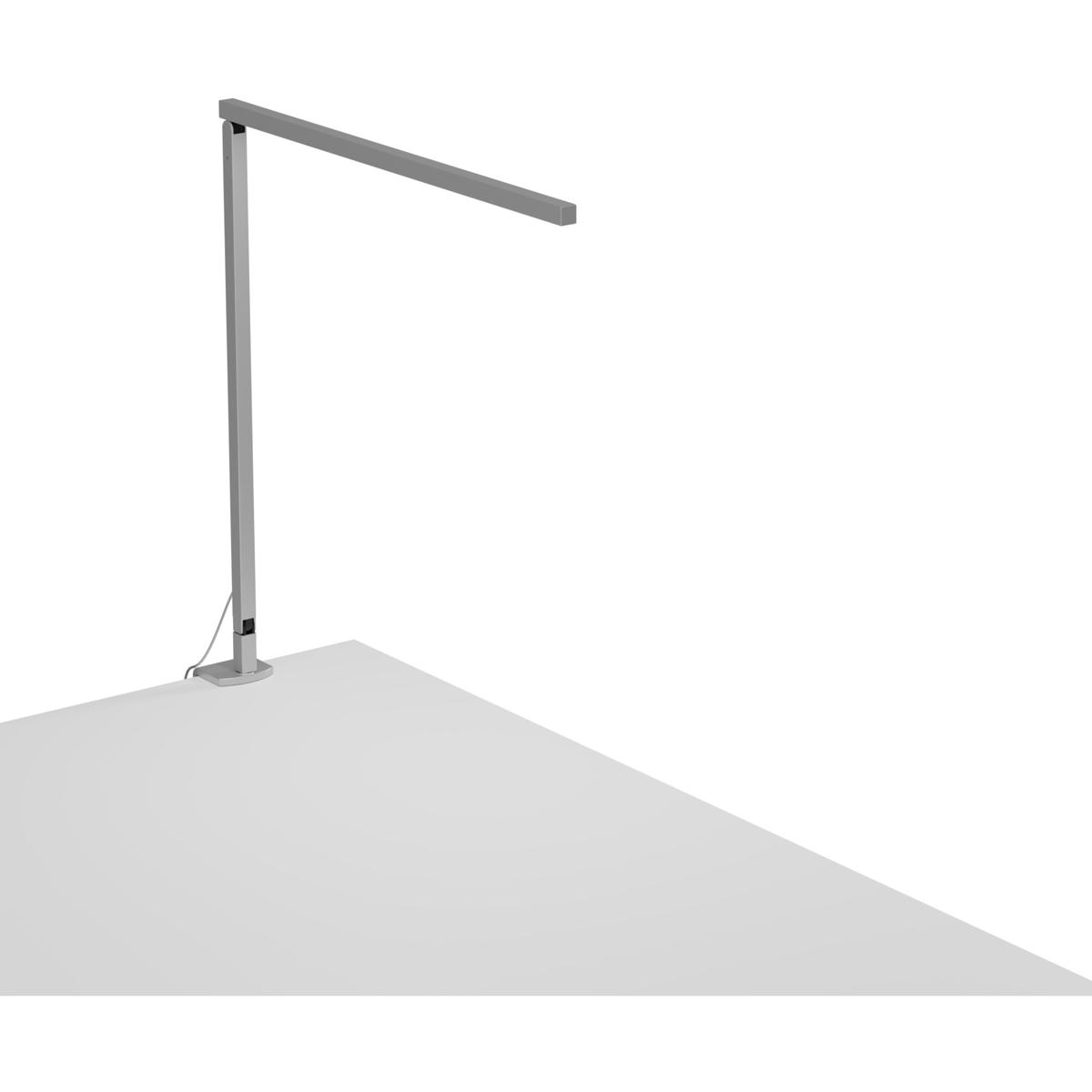 Koncept ZBD1000-D-SIL-2CL Z-Bar Solo Gen 4 16.75 inch 8.80 watt Silver Desk Lamp Portable Light